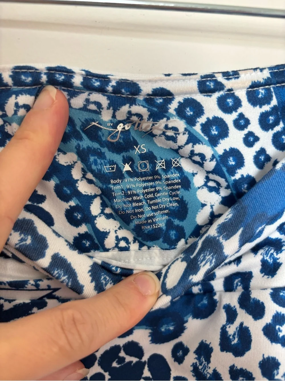 Gottex zip front